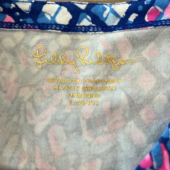 [Lilly Pulitzer] Mini Sophie Dress in Royal Purple Pop up Toe - Picture 5 of 7